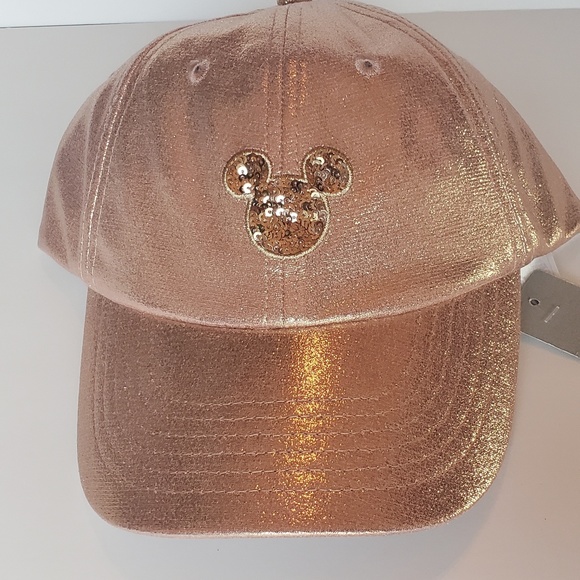 rose gold disney hat